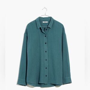 Madewell Women’s Lightspun Painter Shirt Large